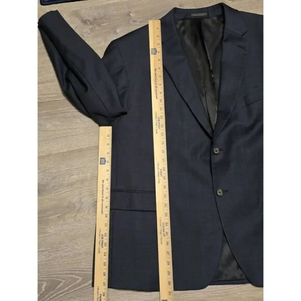 Lauren Ralph Lauren Men's Grey 100% Wool‎ 2 Button Blazer 50in Chest XXL
